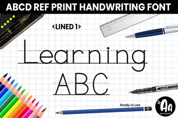 Abcd Ref Lined1: A Practical Display Font for Small Business