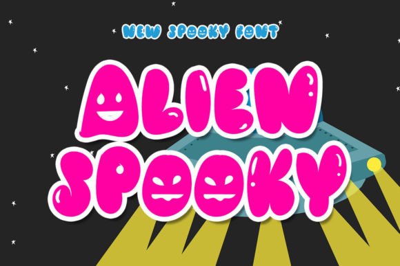 Alien Spooky: A Whimsical Display Font for Web Design