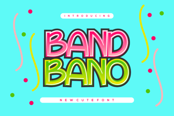 Bandbano: A Friendly Display Font for Editorial Design