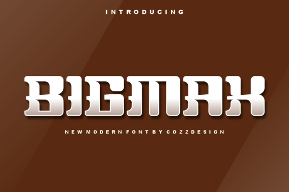 Bigmax: A Modern Display Font for Web Design
