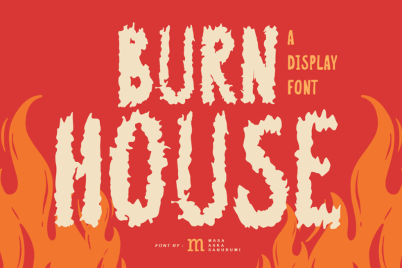 Burn House: A Spooky Display Font Review