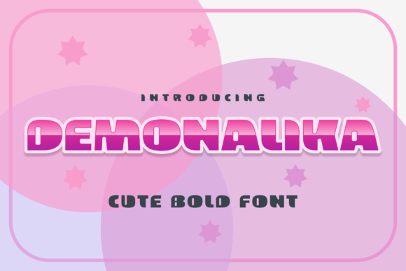 Demonalika: A Cute Display Font for Small Business Branding