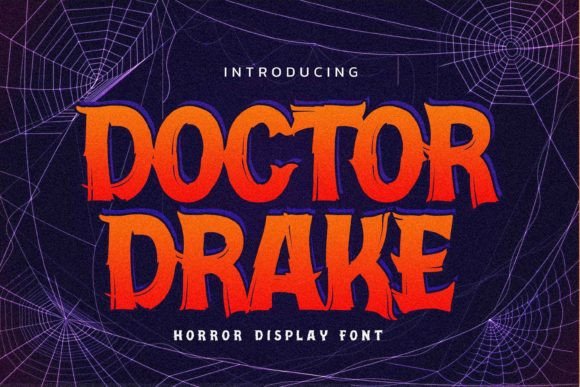 Doctor Drake: A Bold Display Font for Editorial Impact