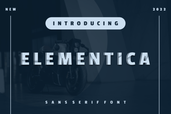 Elementica: A Modern Display Font for Editorial Design
