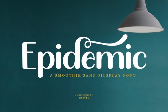 Epidemic: A Bold Display Font for Marketers
