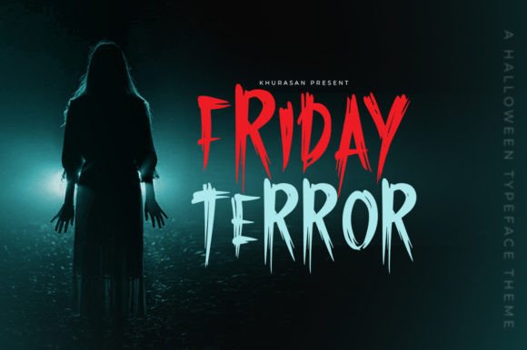Friday Terror: A Display Font for High-Impact Campaigns