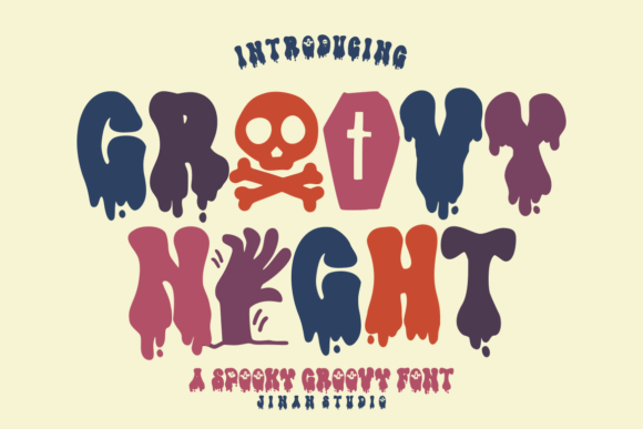 Groovy Night: A Spooky Display Font Review
