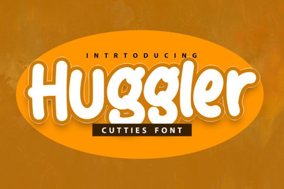 Huggler: A Bubbly Display Font for Joyful Web Design