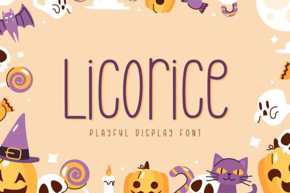Licorice: A Playful Display Font for Your Brand