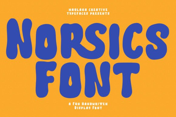 Norsics: A Whimsical Display Font for Modern Web Design