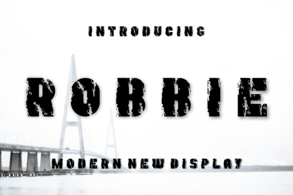 Robbie: A Bold Display Font for Modern Web Design