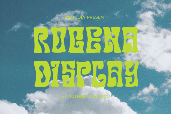 Rogena: A Groovy Display Font for Small Business Branding