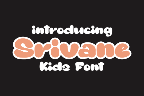 Srivane Kids: A Modern Display Font for Web Design
