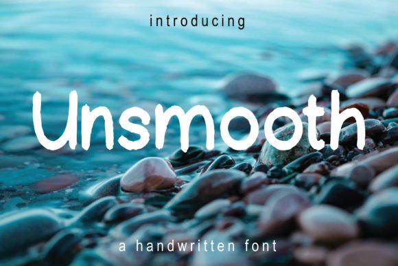 Unsmooth: A Playful Display Font for Bold Branding